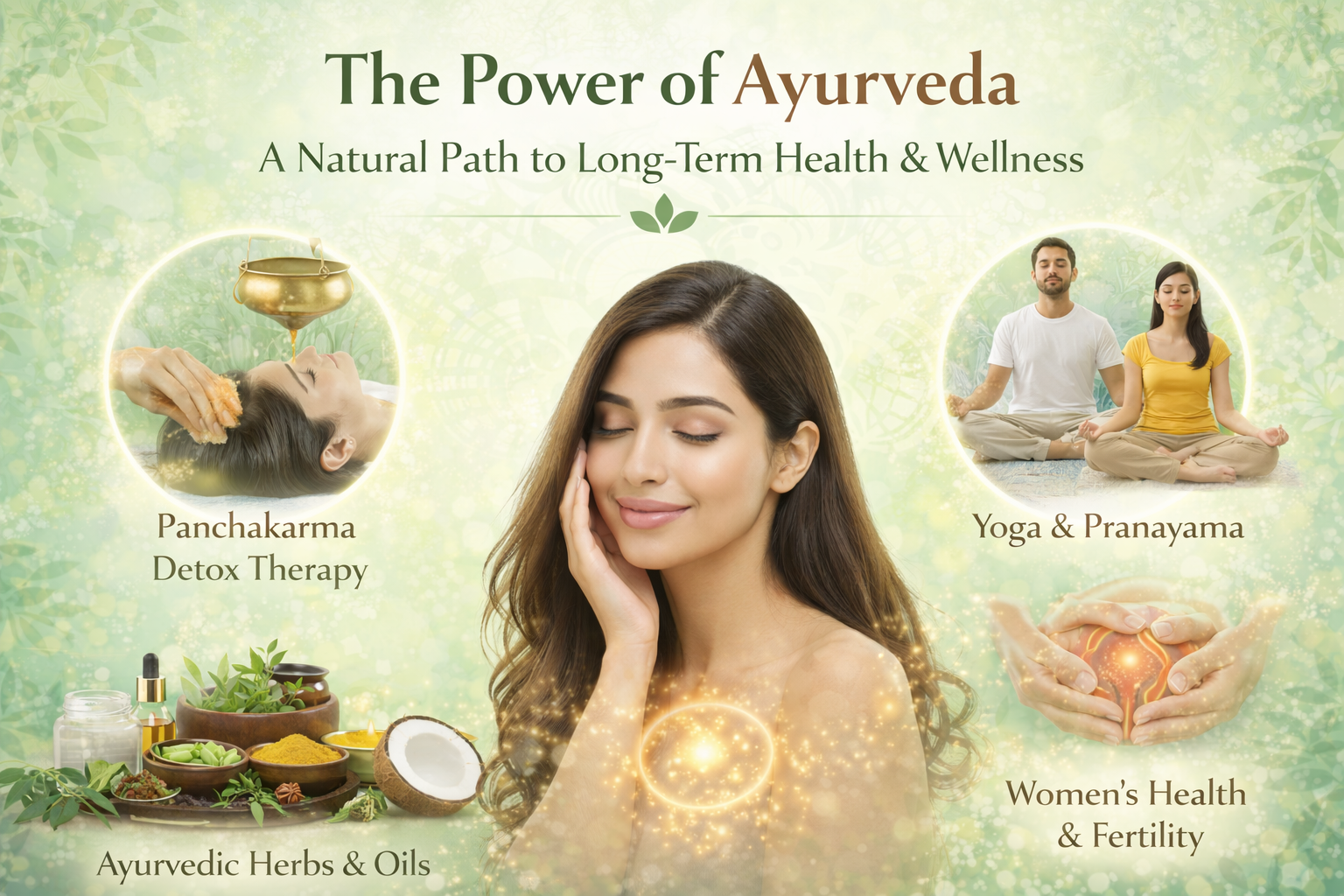 The Power of Ayurveda: A Natural Path to Long-Term Health & Wellness